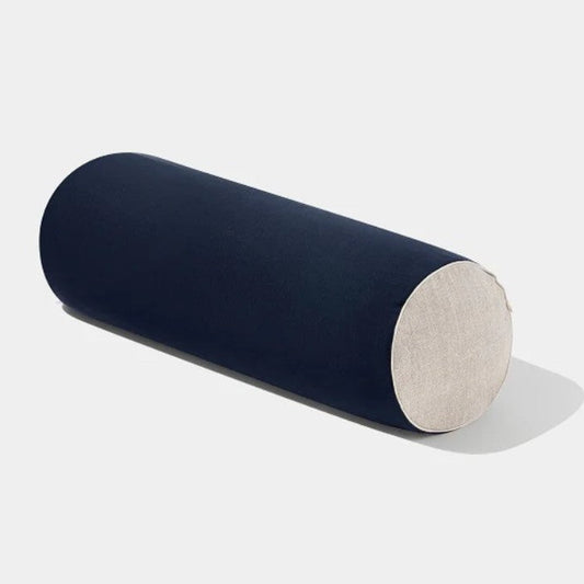 Yoga Rolle mit Bio-Buchweizenschalen Dunkelblau